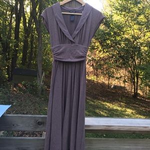 BCBG Paris Heather Purple midi dress